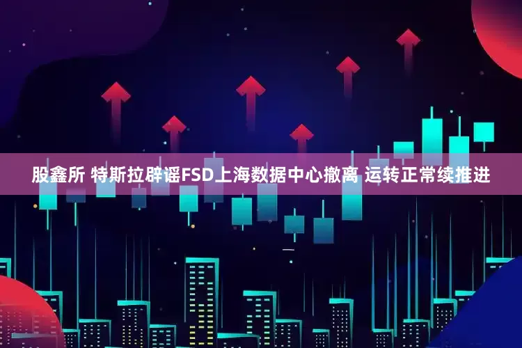 股鑫所 特斯拉辟谣FSD上海数据中心撤离 运转正常续推进